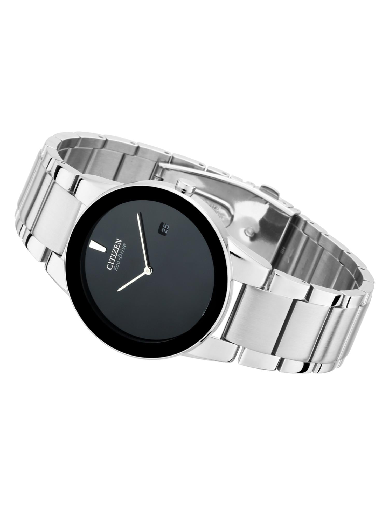 Citizen Eco Drive 41 mm Size Black Dial Men Analog Watch AU1060-51E