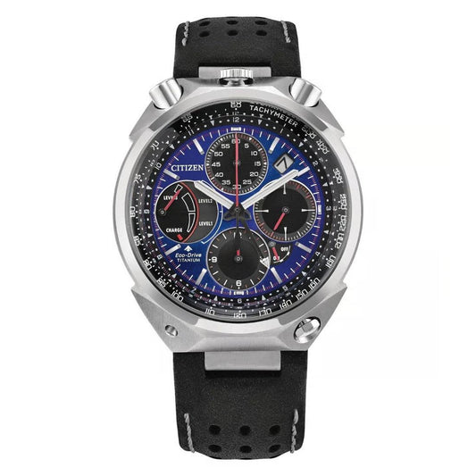 Citizen Promaster Tsuno Chrono Racer Eco-drive 43 mm Blue Dial Men Watch-AV0088-01L
