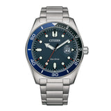 Citizen Eco-Drive 43 mm Green Dial Men Analog Watch AW1761-89L