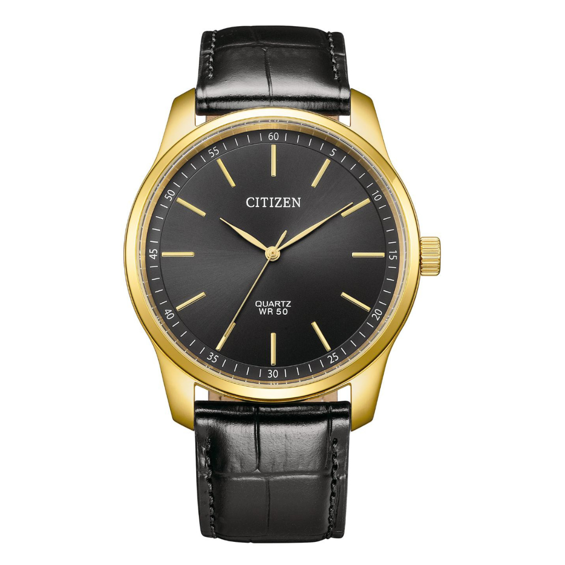 Citizen Quartz Men 42 mm Black Dial Watch BH5002-02E