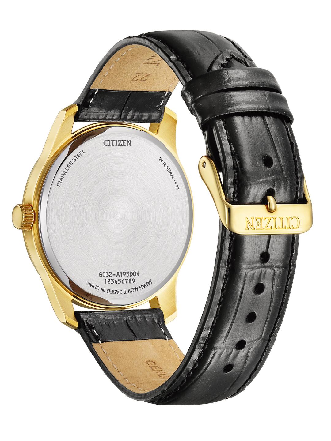 Citizen Quartz Men 42 mm Black Dial Watch BH5002-02E