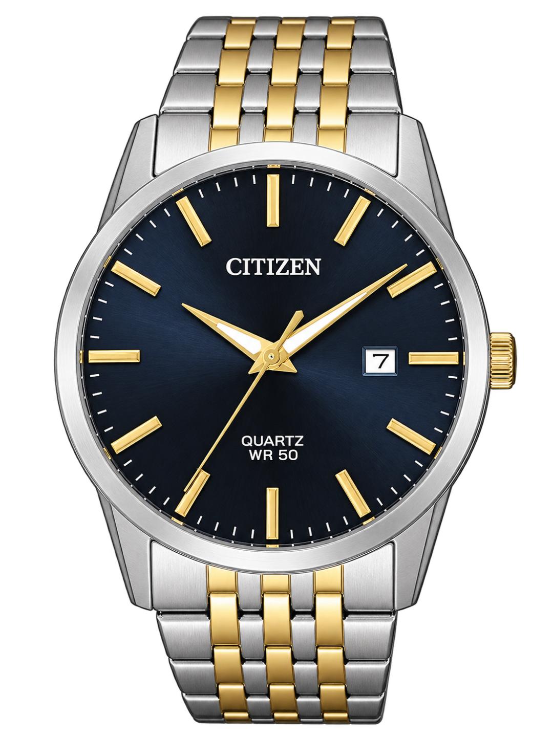 Citizen X Men Quartz Blue Dial Analog Stainless Steel Watch BI5006-81L