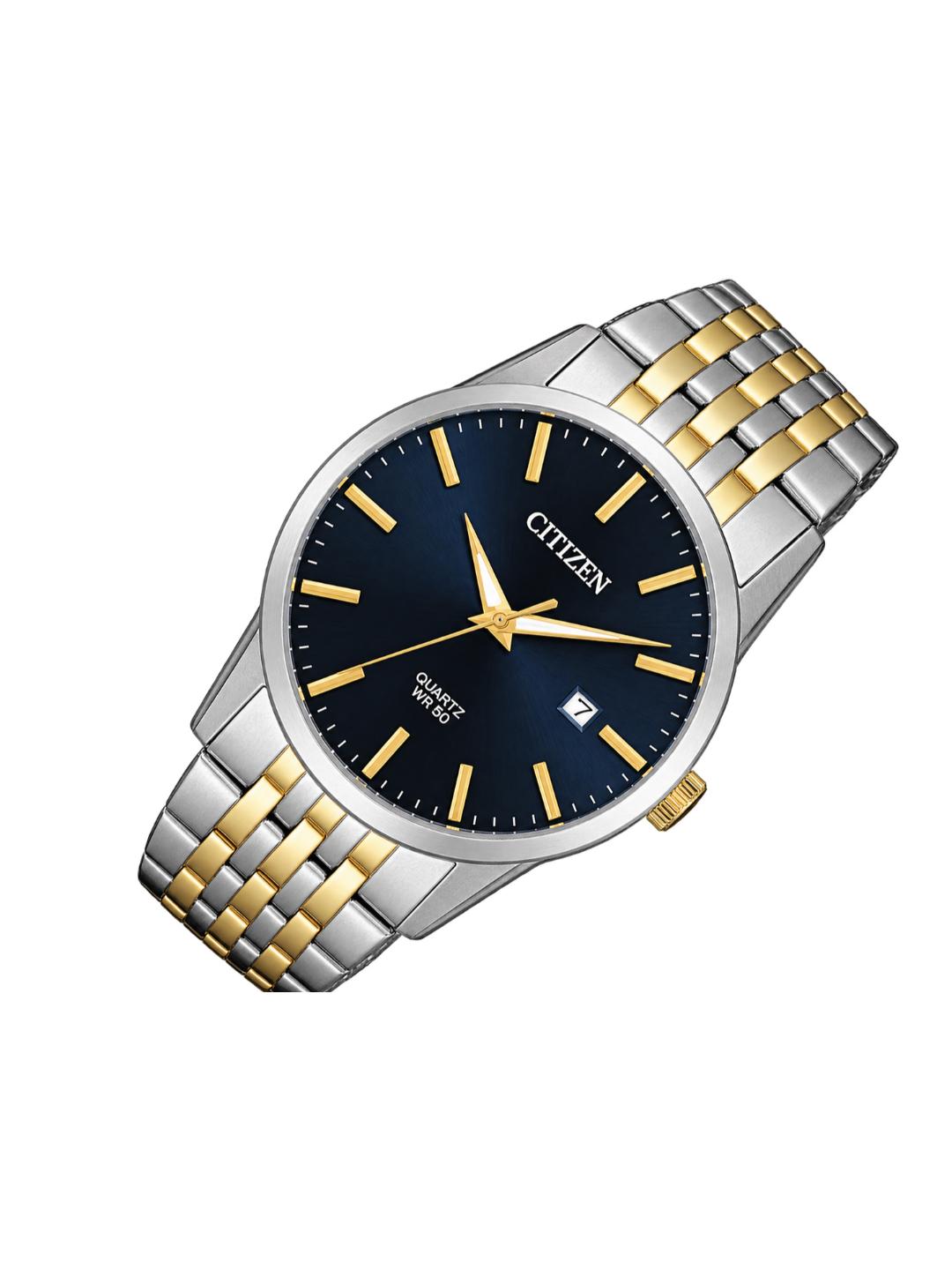 Citizen X Men Quartz Blue Dial Analog Stainless Steel Watch BI5006-81L