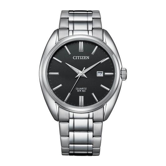 Citizen Men 41 mm Size Black Dial Quartz Analog Watch- BI5100-58E