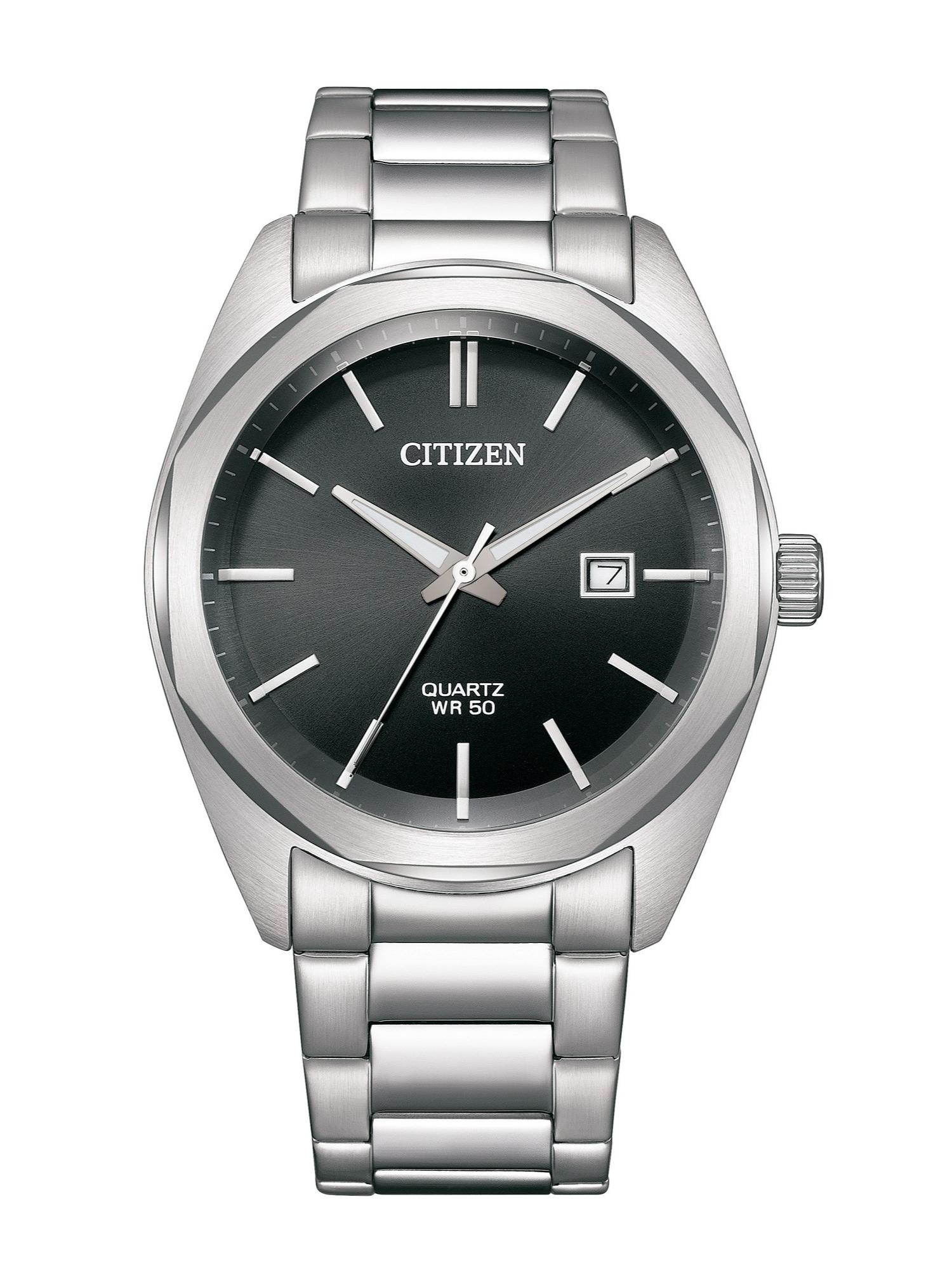 Citizen Men 41 mm Size Black Dial Quartz Analog Watch- BI5110-54E
