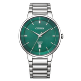 Citizen Men 40 mm Size Green Dial Quartz Watch- BI5120-51X