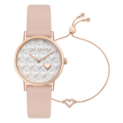 TED BAKER TB CLASSIC CHIC 32 MM SILVER DIAL WOMEN WATCH - BKGSV2501