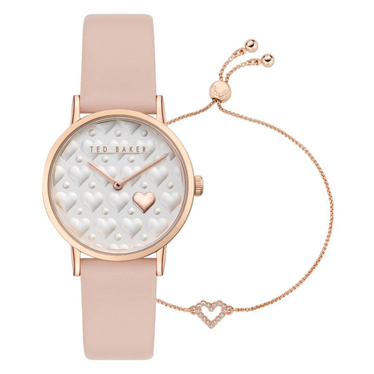TED BAKER TB CLASSIC CHIC 32 MM SILVER DIAL WOMEN WATCH - BKGSV2501