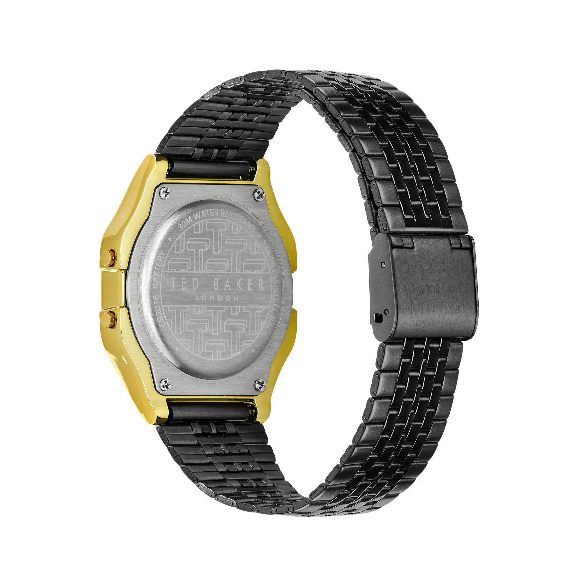 Ted Baker Black Dial Unisex Watch BKP80S203