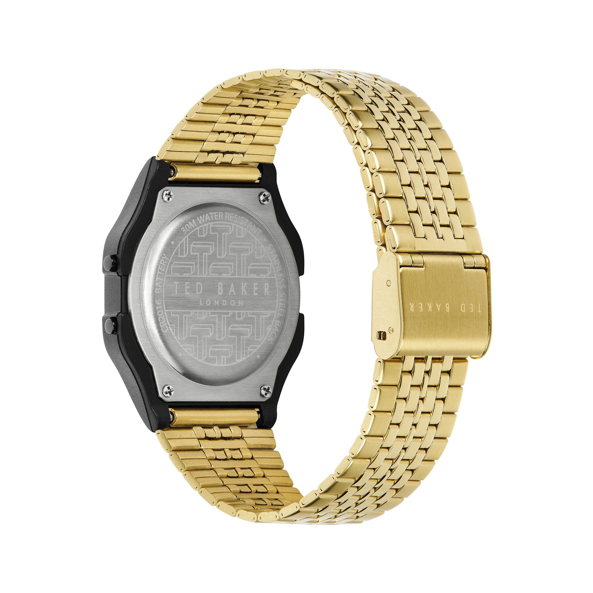 Ted Baker Black Dial Unisex Watch BKP80S204