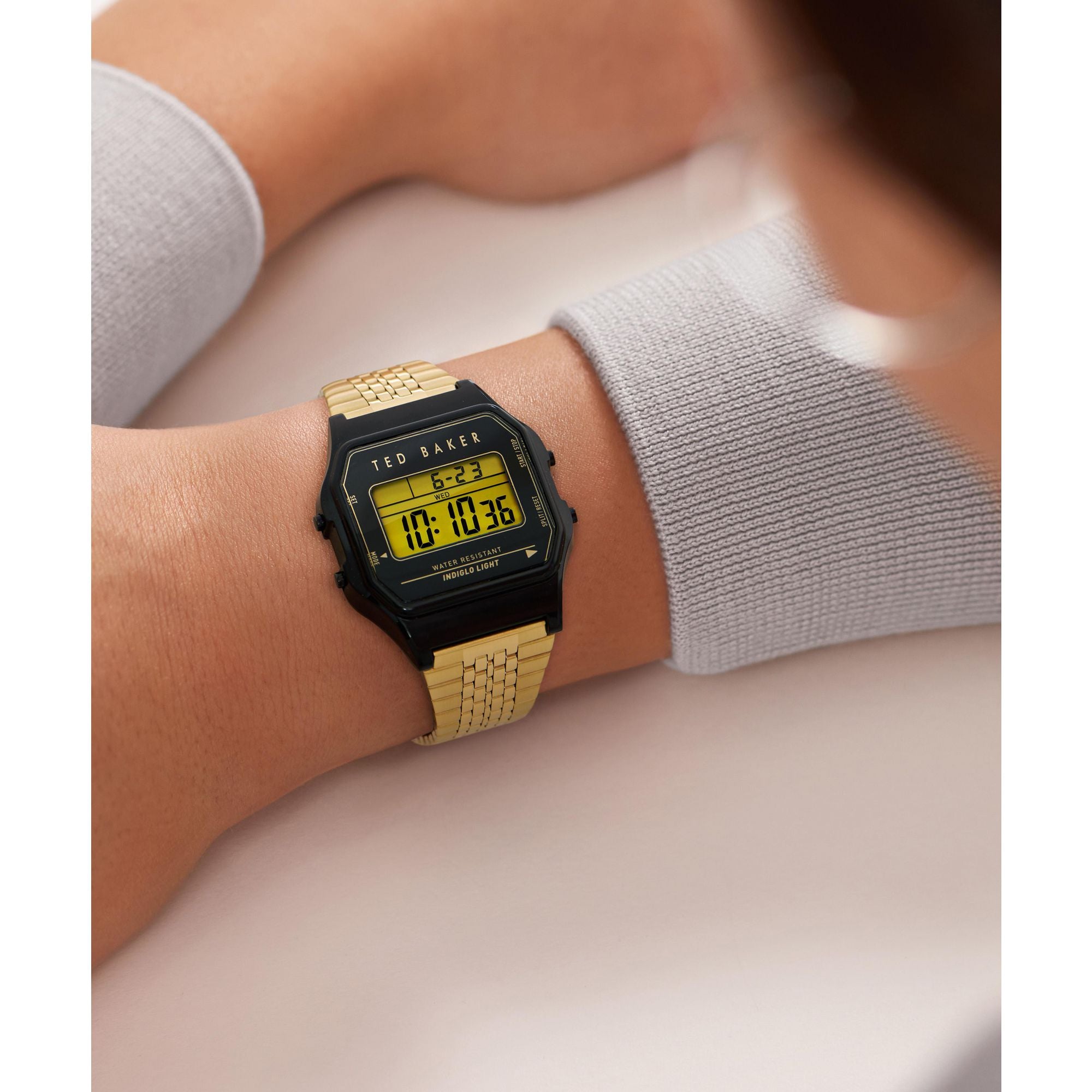 Ted Baker Black Dial Unisex Watch BKP80S204