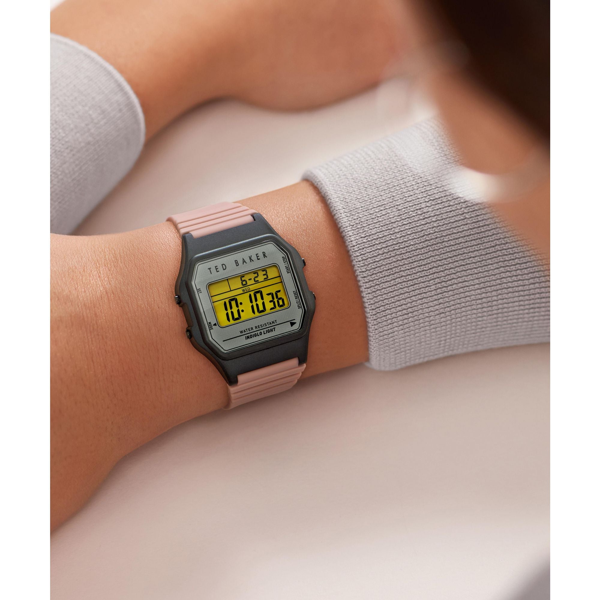 Ted Baker Digital Dial Unisex Watch BKP80S205
