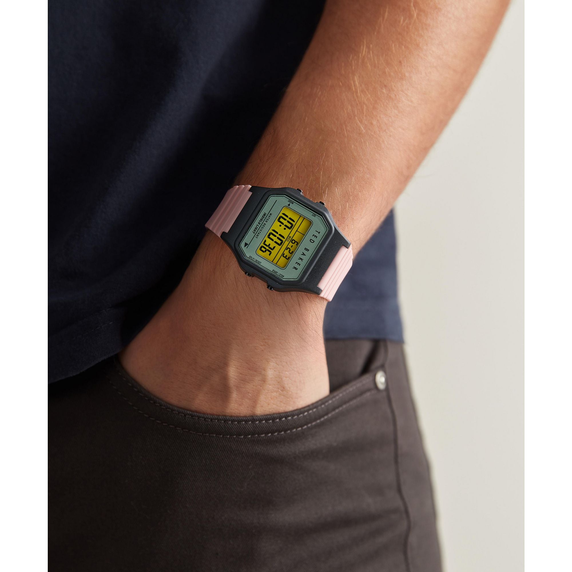 Ted Baker Digital Dial Unisex Watch BKP80S205