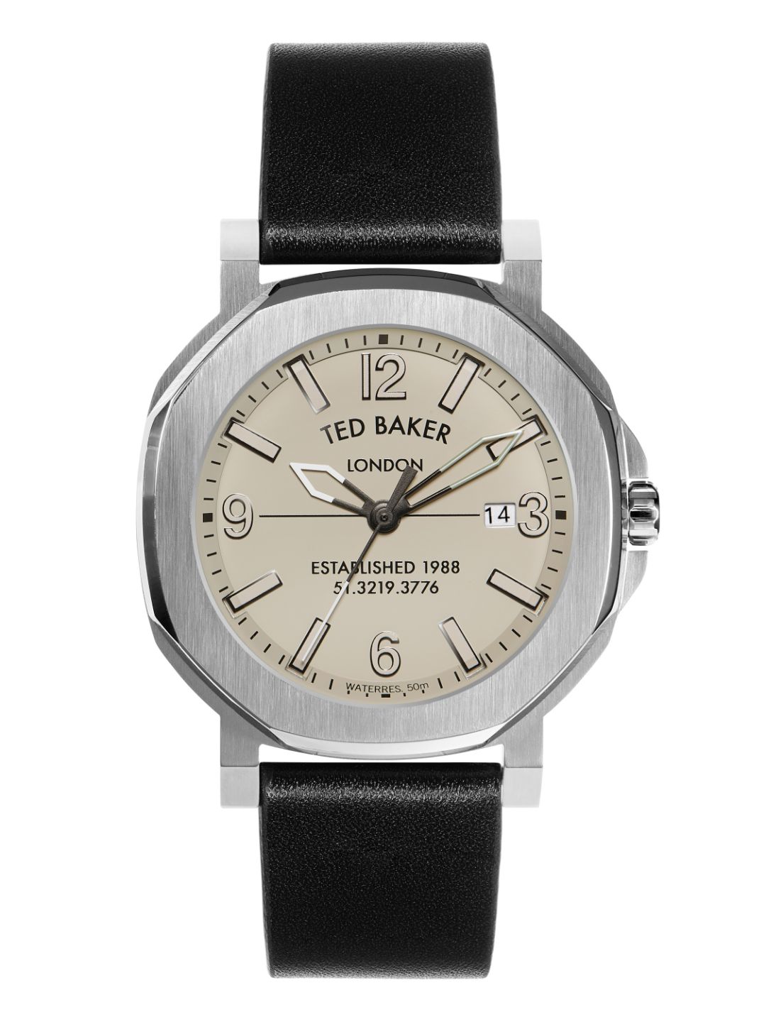 Ted Baker Analog Beige Dial Men Watch BKPACS202
