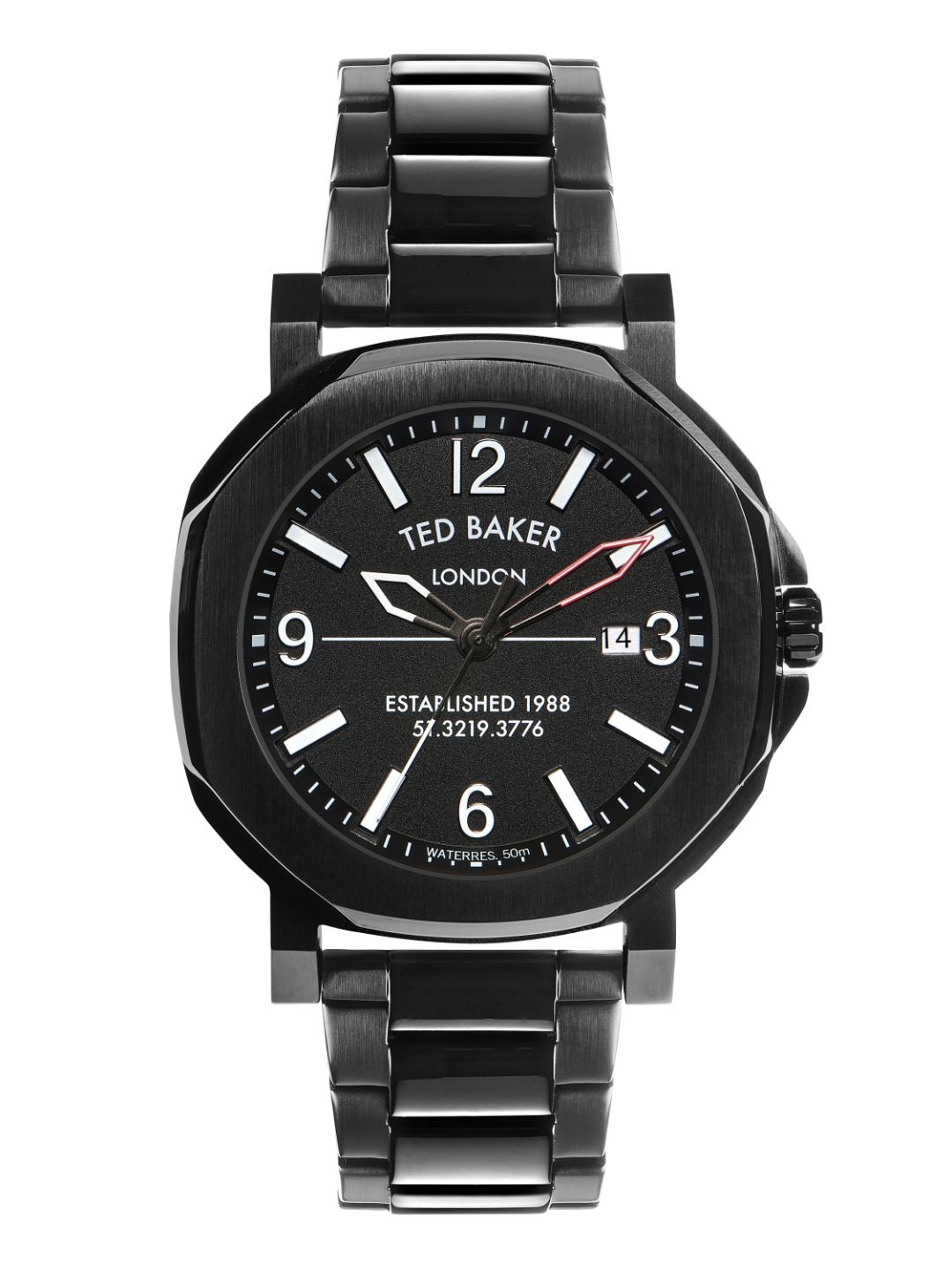Ted Baker Men Analog Black Dial BKPACS203