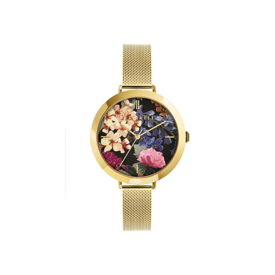 Ted Baker TB FASHION Women 37.5 mm Black Dial Analog Watch BKPAMF102