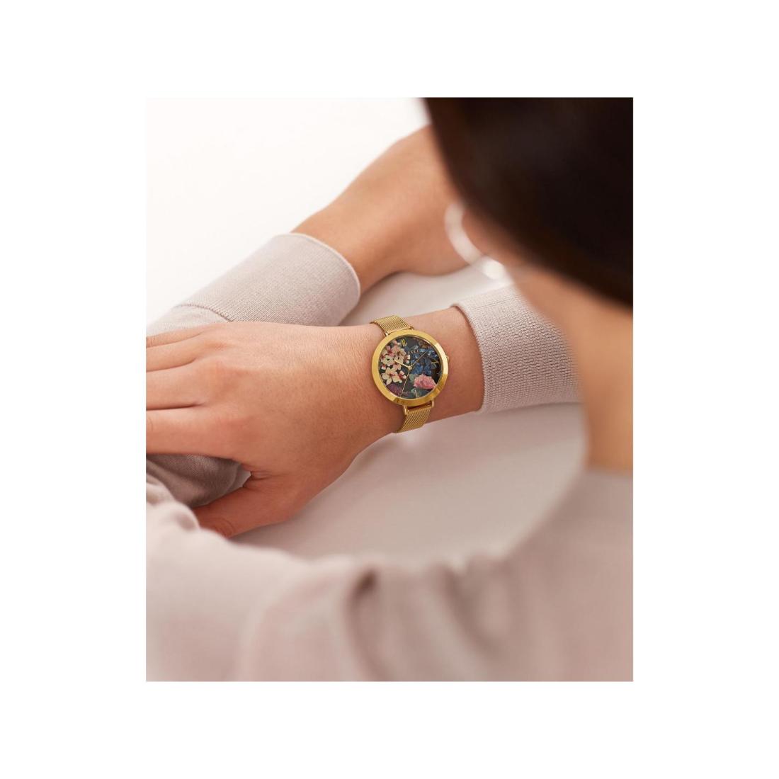Ted Baker TB FASHION Women 37.5 mm Black Dial Analog Watch BKPAMF102