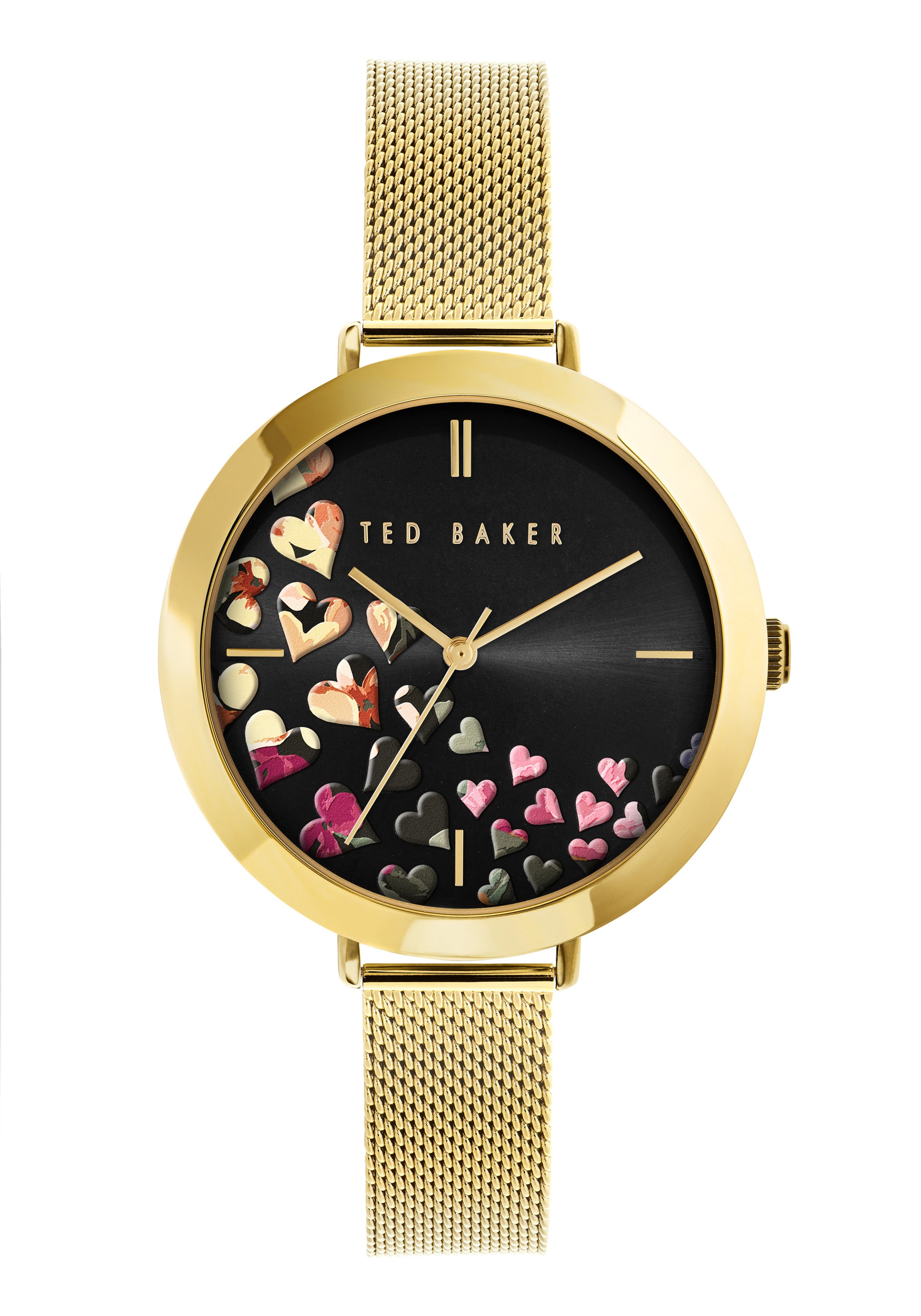 Ted Baker 3 Hands Ammy Hearts Watch BKPAMF109