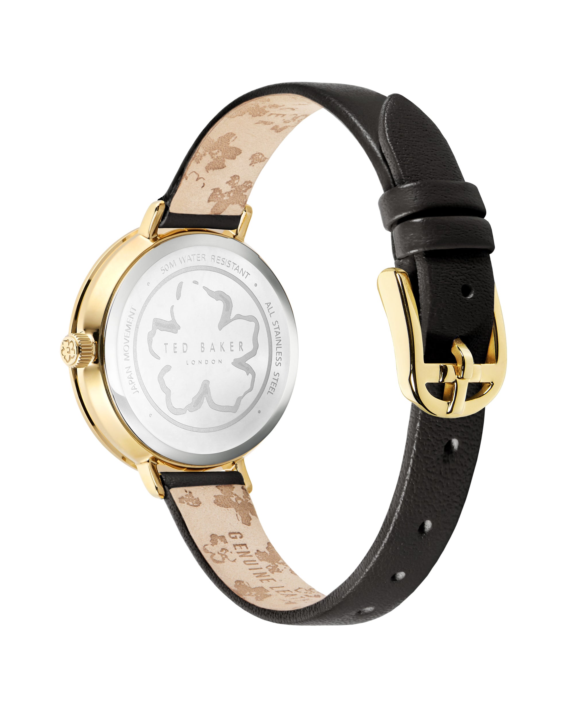 Ted Baker 34 mm Gold Tone Dial Women Watch BKPAMF205