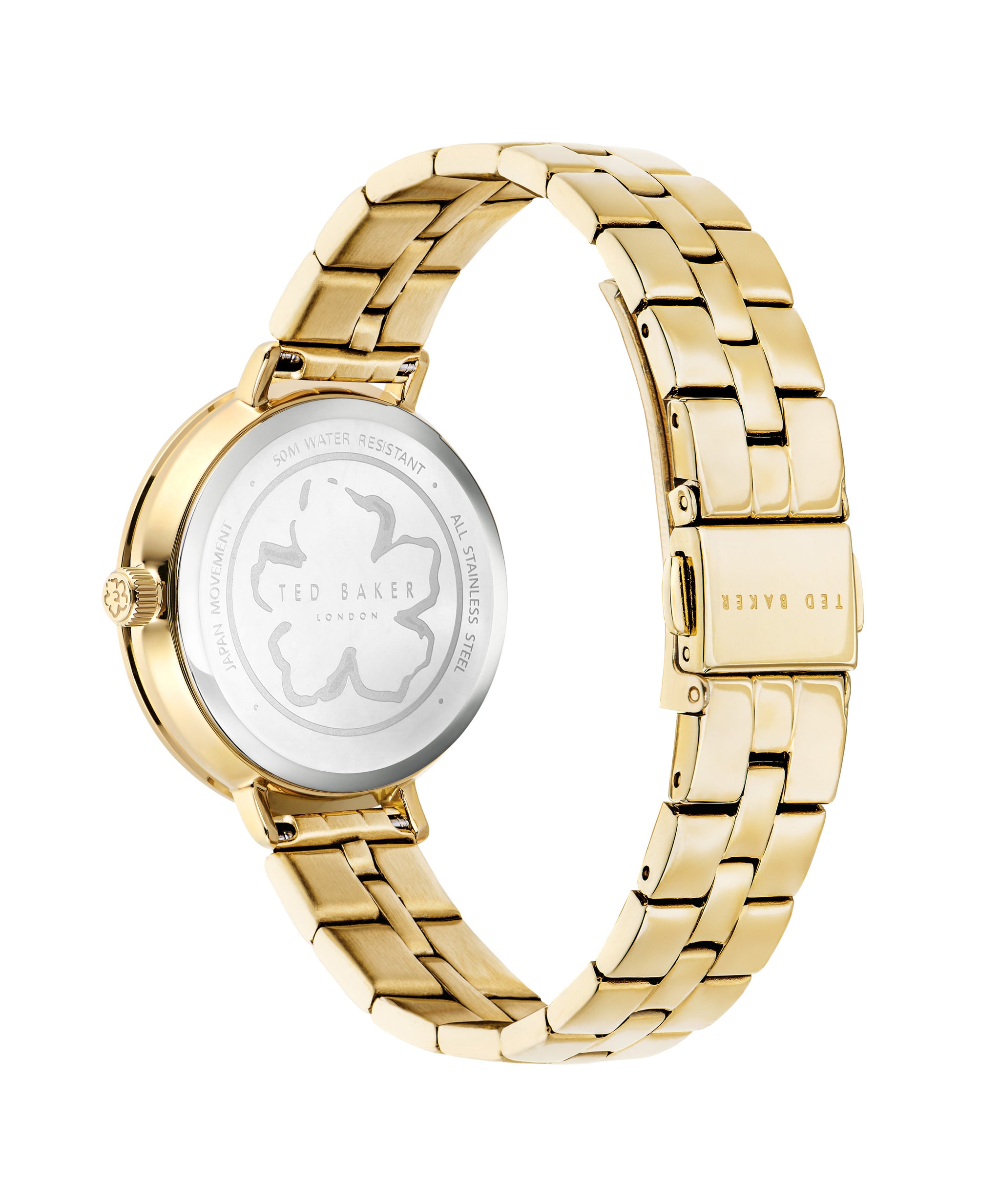 Ted Baker Gold Tone Dial Women Watch BKPAMF208