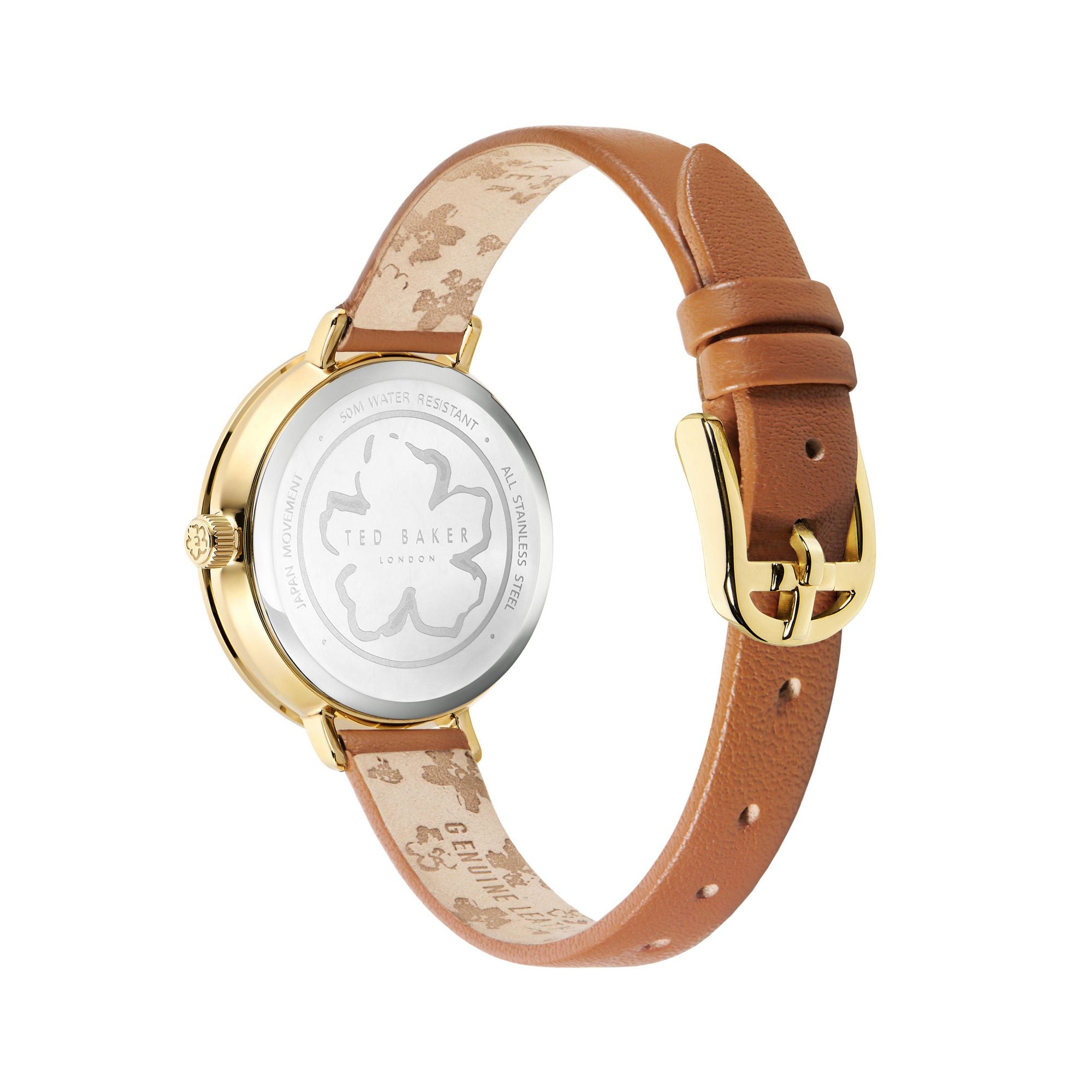 Ted Baker Silver Tone Dial Women Watch BKPAMF209