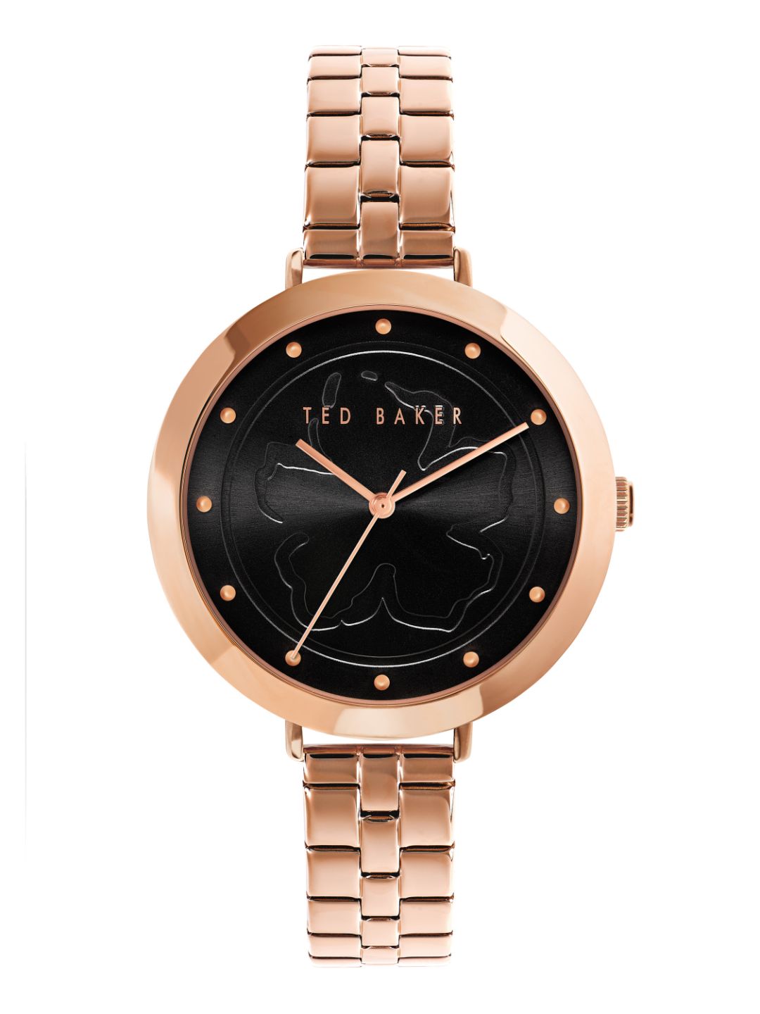 Ted Baker Black Dial Magnolia Watch for Women - BKPAMS216