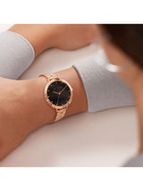 Ted Baker Black Dial Magnolia Watch for Women - BKPAMS216