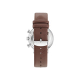 Ted Baker TB TIMELESS Men 41 mm Silver Dial Chronograph Watch BKPBAF301