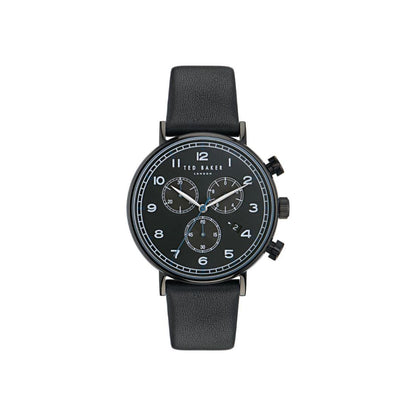 Ted Baker TB TIMELESS Men 41 mm Black Dial Chronograph Watch - BKPBAF304