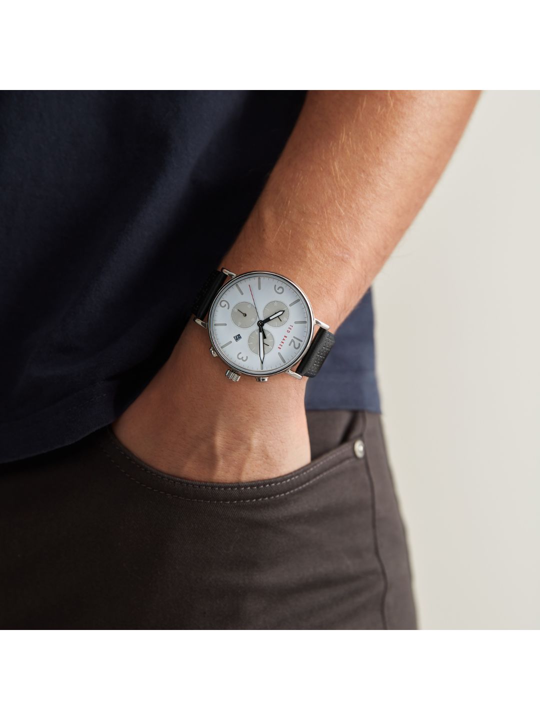 Ted Baker Gents Chrono Classic Watch BKPBAS203