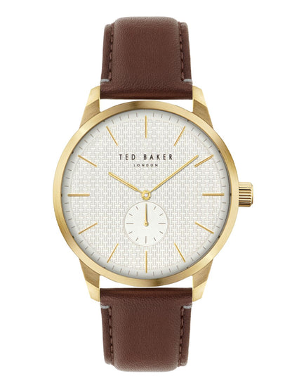 Ted Baker Silver-Tone Dial Men Watch - BKPBTS301