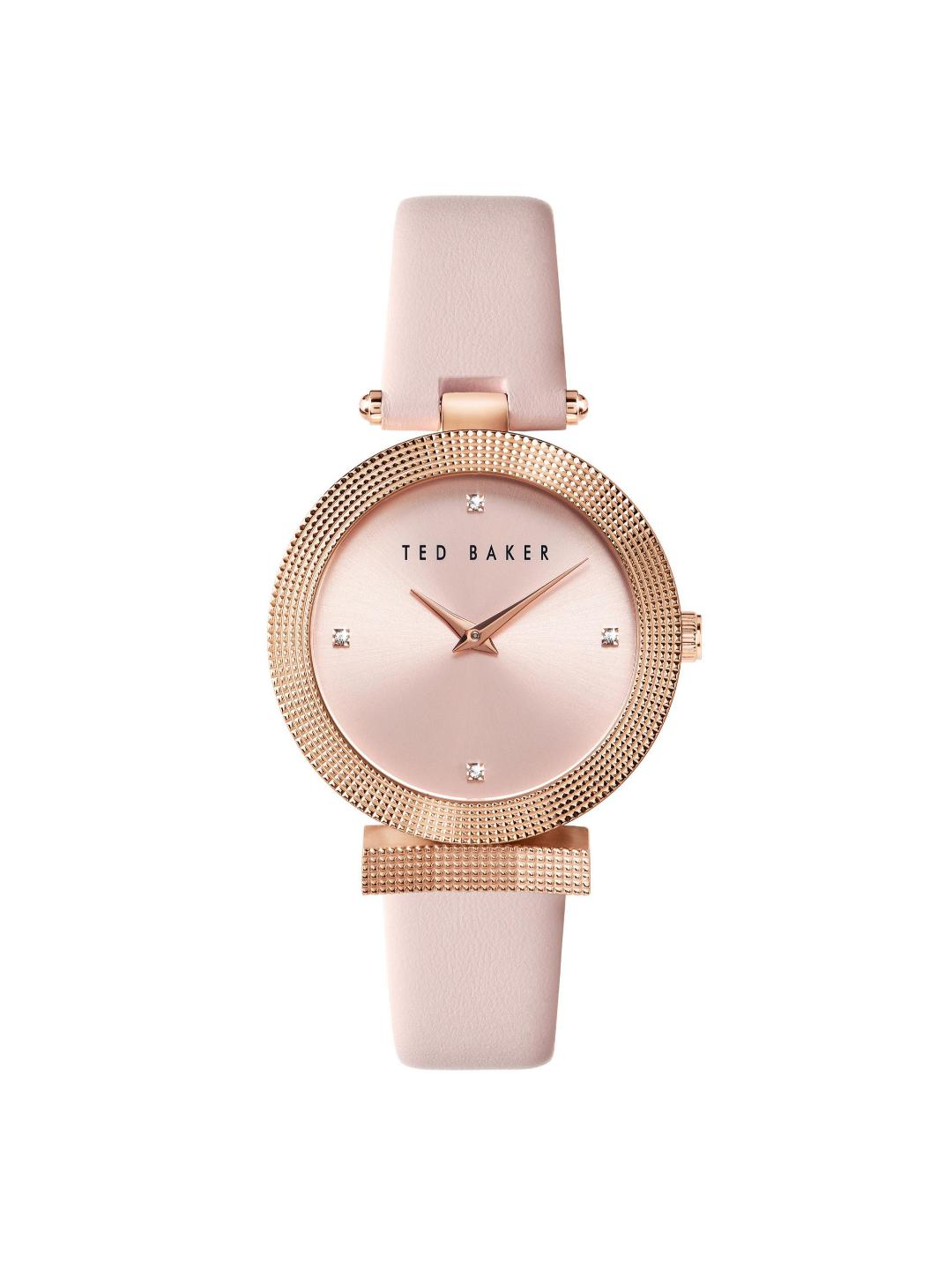 Ted Baker Women 36 mm Size Pink Dial Analog Watch BKPBWF003