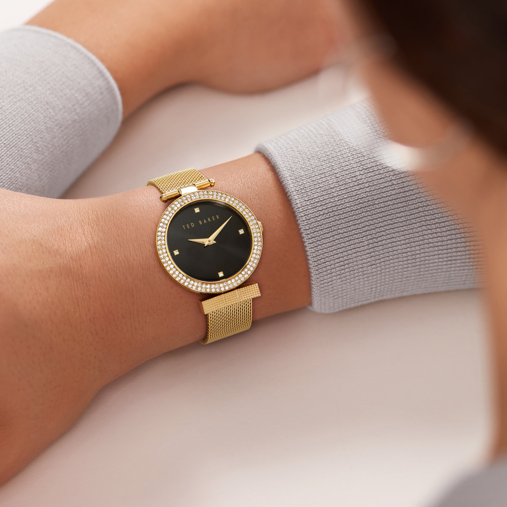 Ted Baker Black Dial Women Watch BKPBWS210