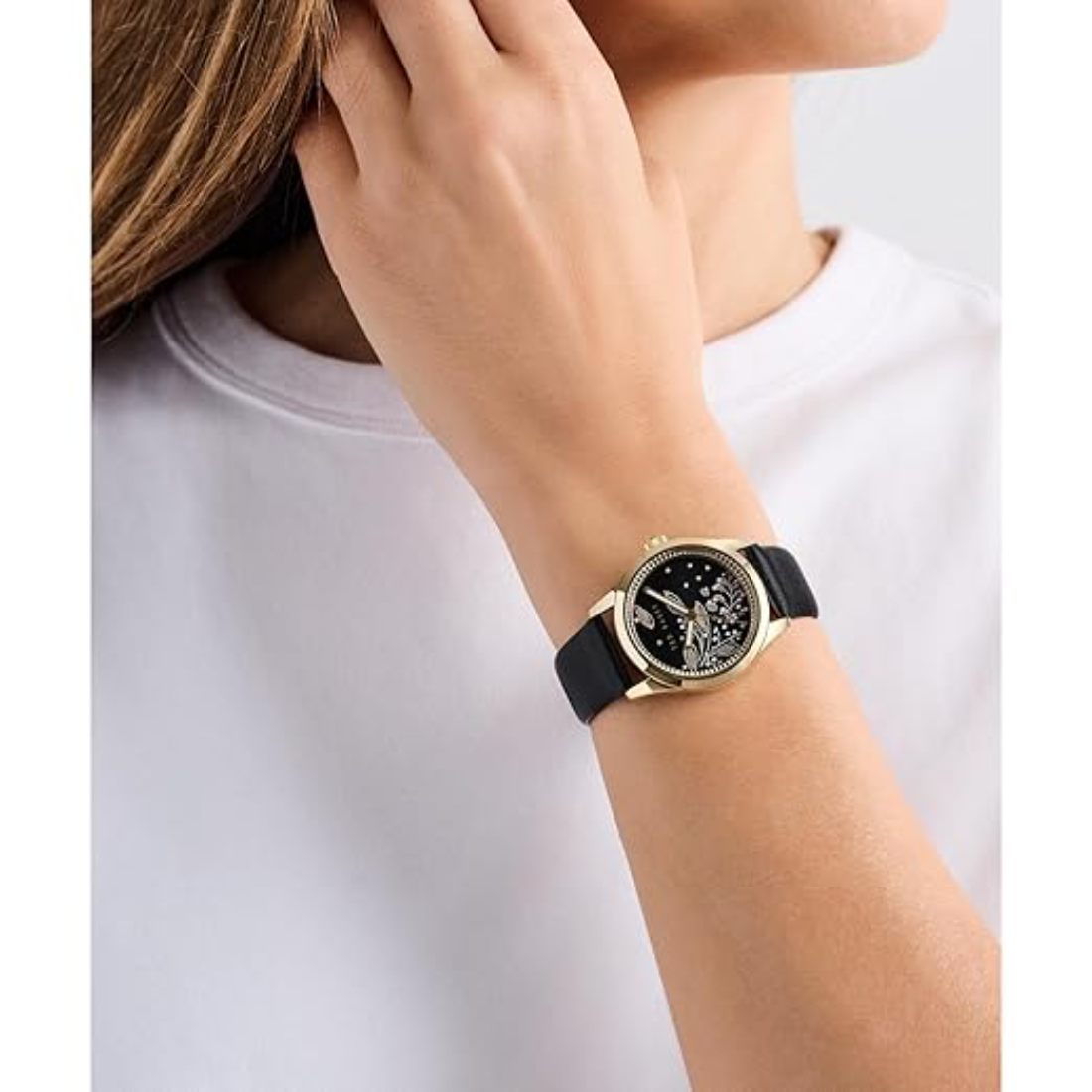 Ted Baker Fashion 34 mm Black Dial Women Watch BKPCLF503