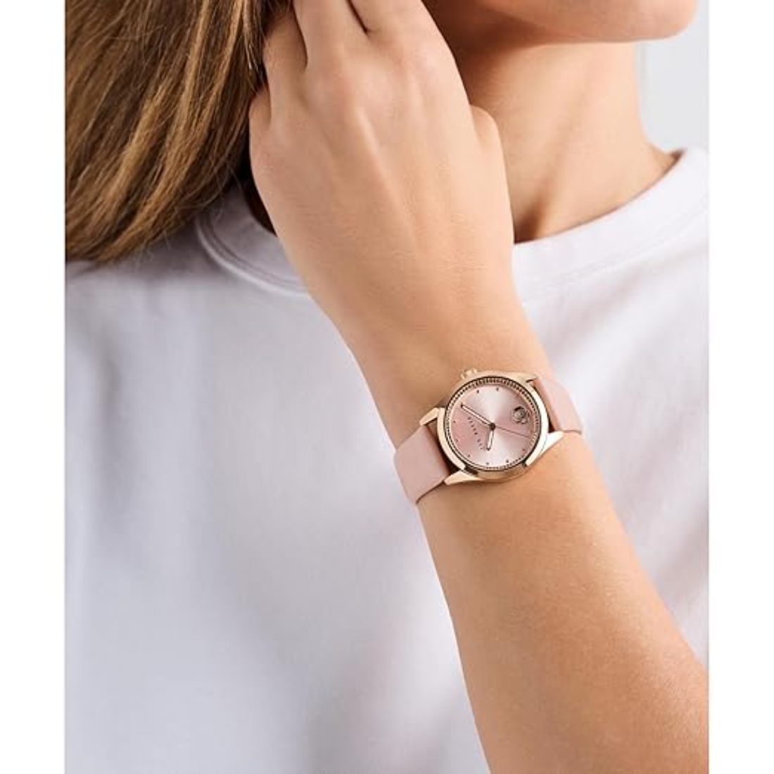 Ted Baker Fashion 34 mm Rose Gold Dial Women Watch BKPCLF504