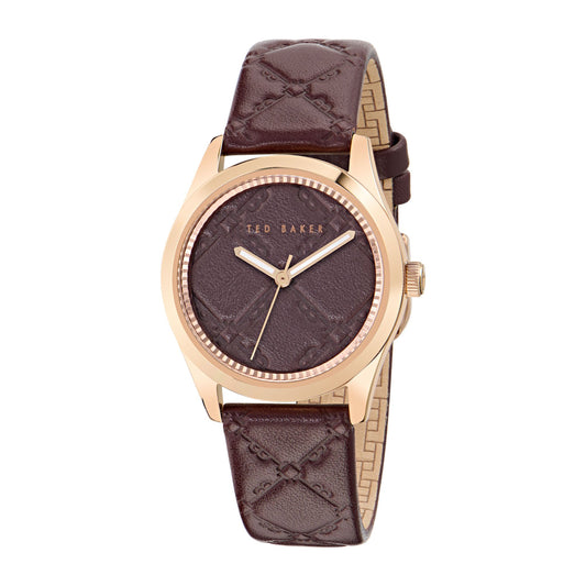 Ted Baker Coolly 34 mm Burgundy Dial  Women Analog Watch- BKPCLS505