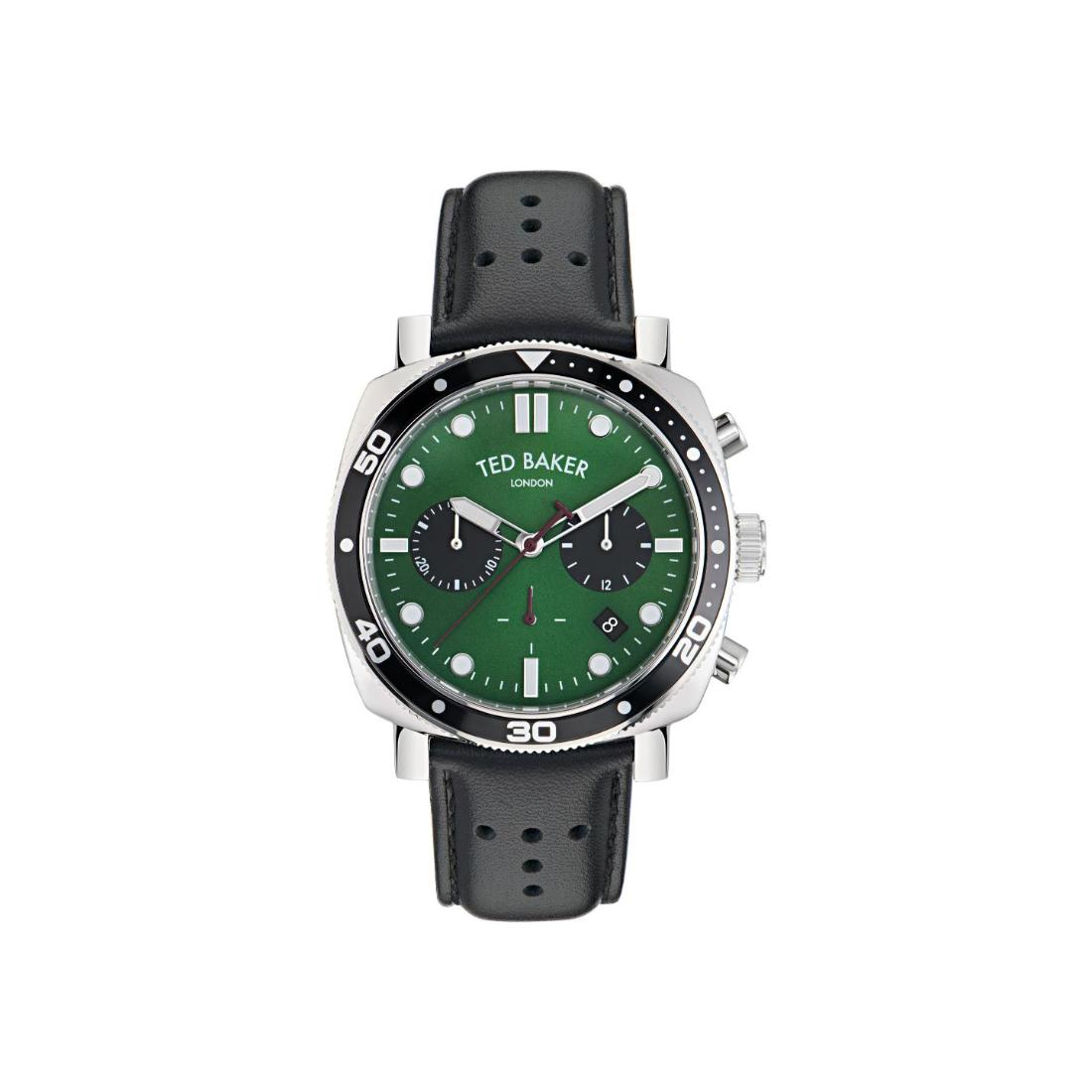 Ted Baker TB URBAN Men 44 mm Green Dial Chronograph Watch  BKPCNF301