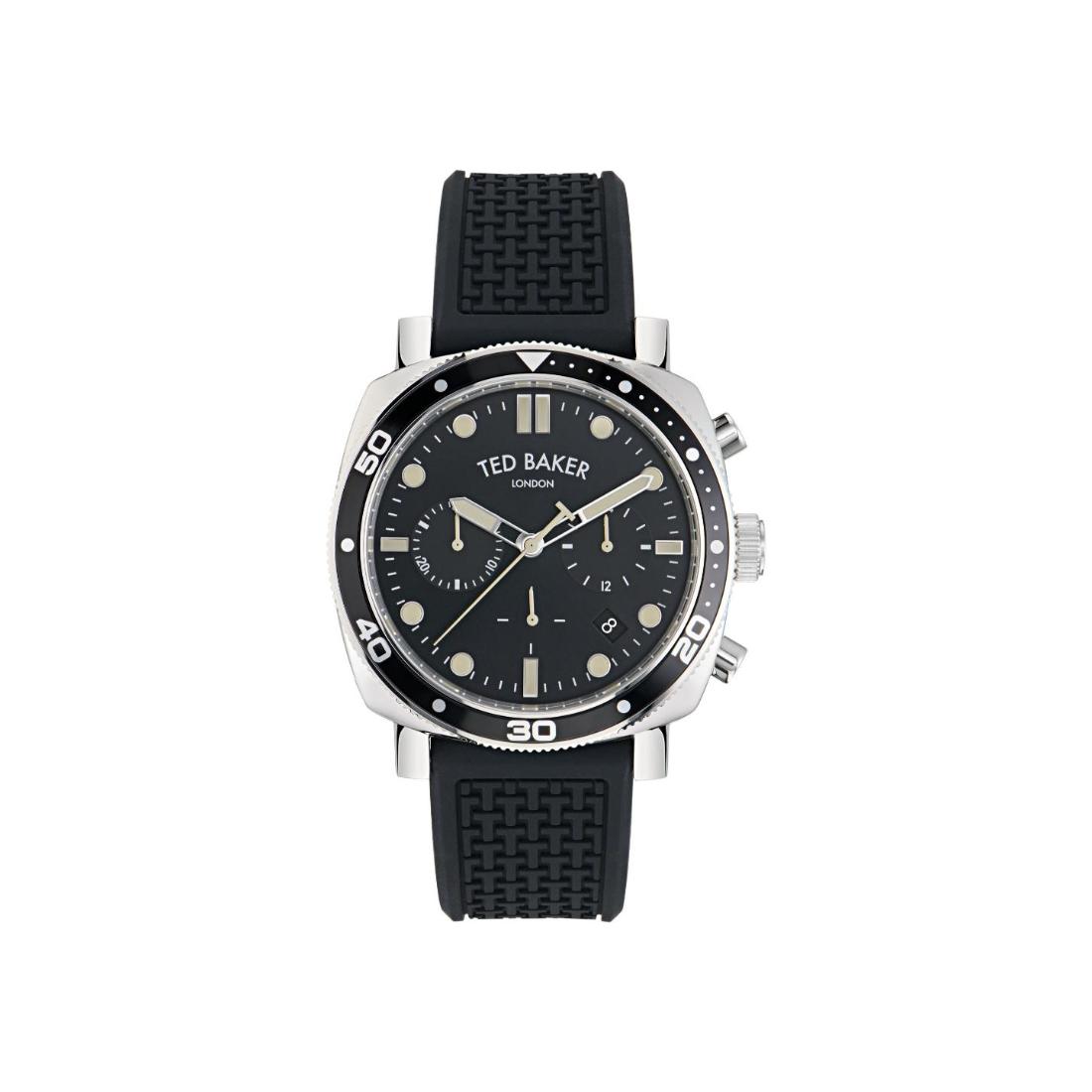 Ted Baker TB URBAN Men 44 mm Black Dial Chronograph Watch  BKPCNF302