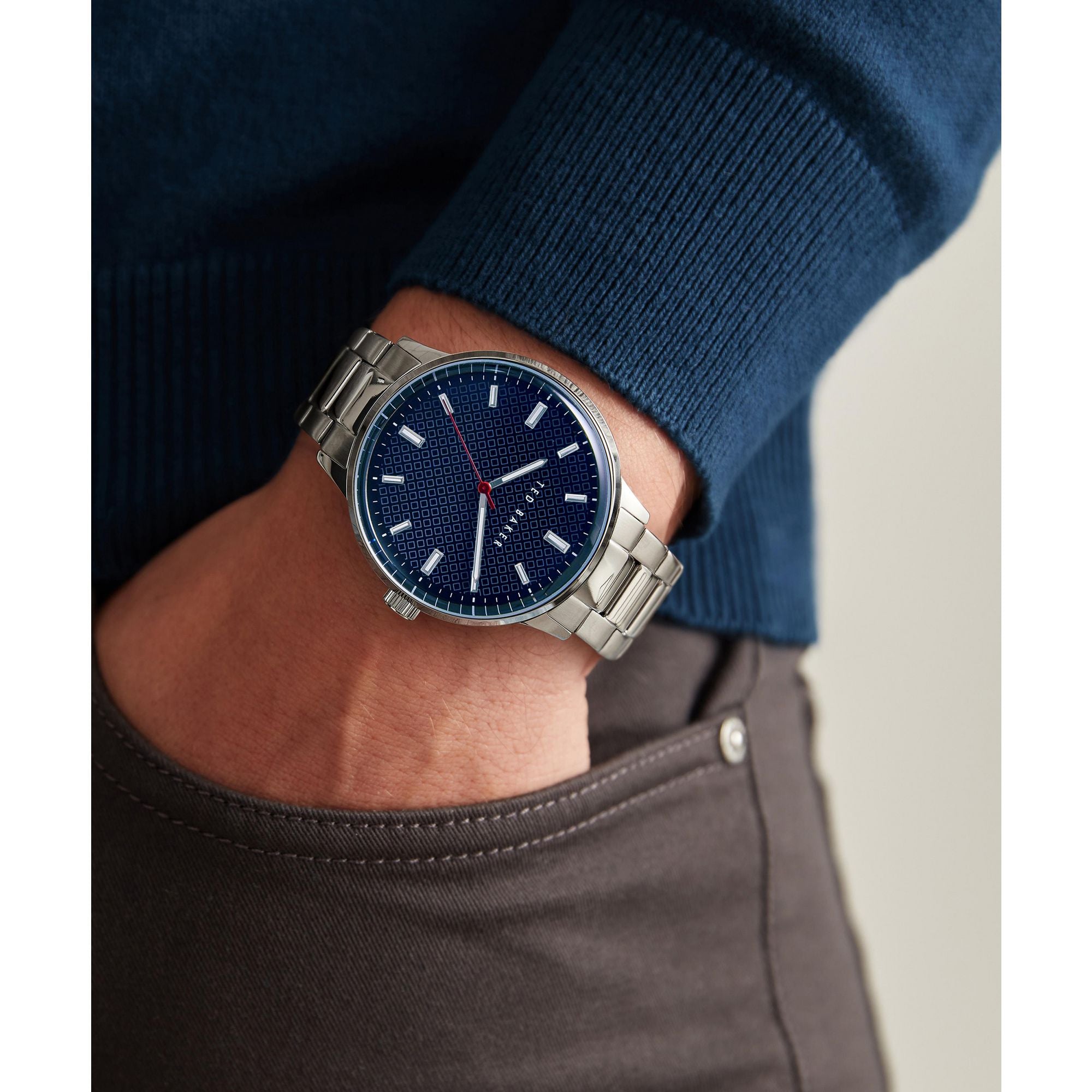 Ted Baker Blue Dial Men Watch BKPCSF113