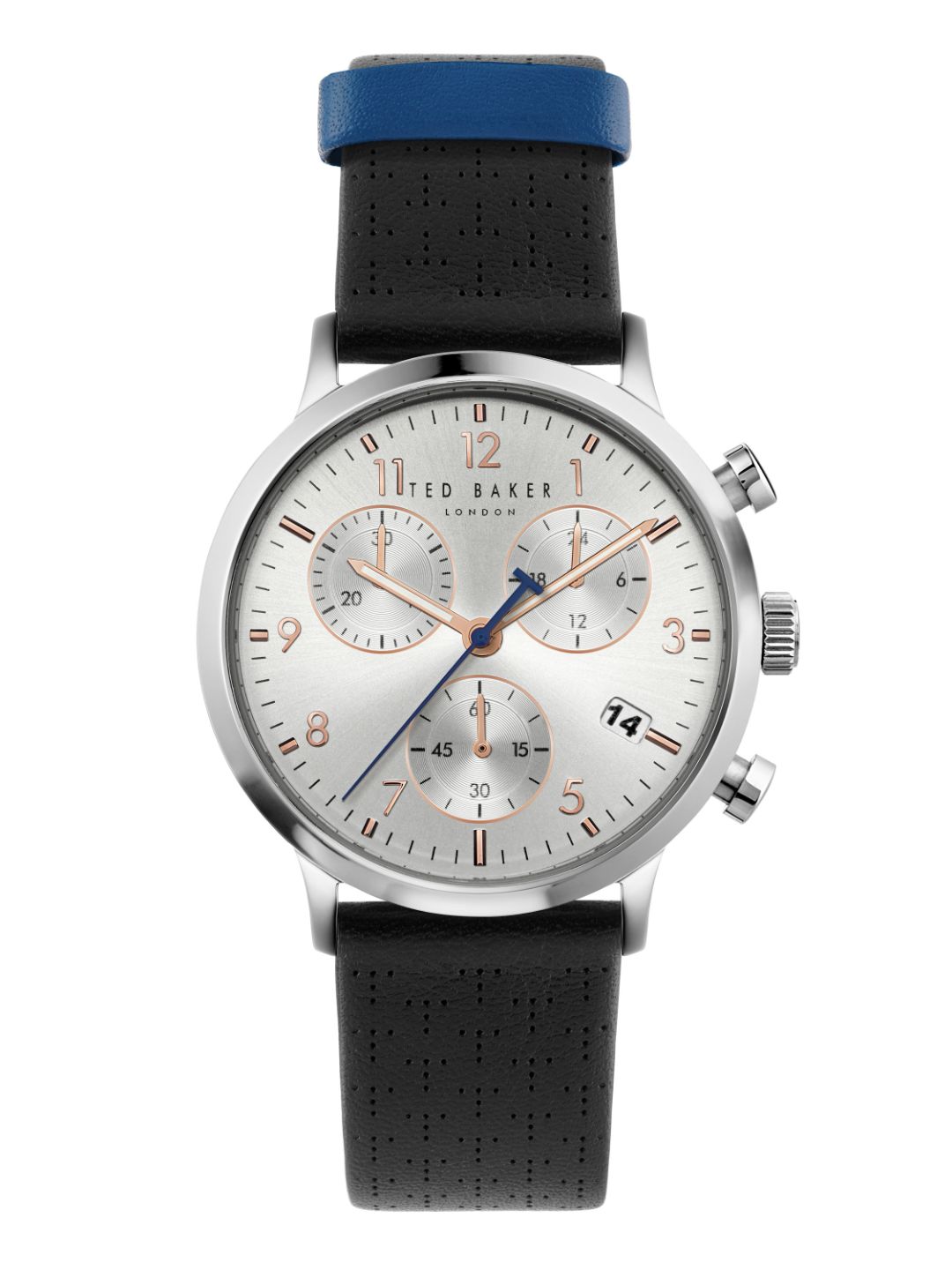 Ted Baker 40 mm Men Silver Tone Wrist Watch BKPCSS301