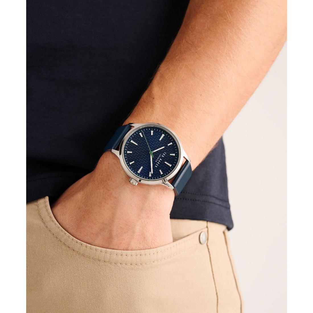 Ted Baker TIMELESS 42 mm Blue Dial Men Analog Watch- BKPCSS401
