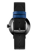 Ted Baker Men 41 mm Quartz Analog Black Dial Black Leather Strap Watch BKPDPS303