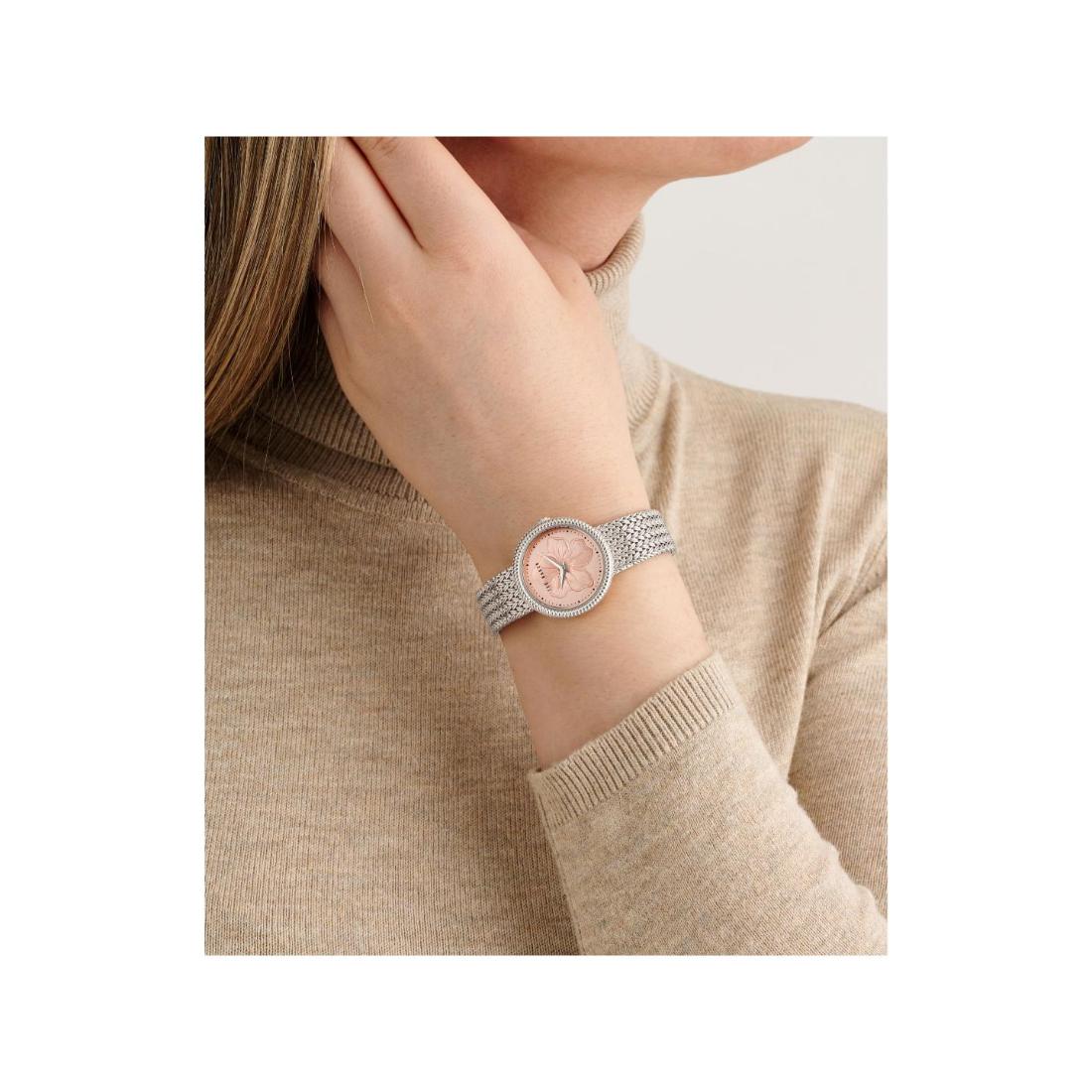 Ted Baker TB ICONIC Women 30 mm Pink Dial Analog Watch  BKPEMF301
