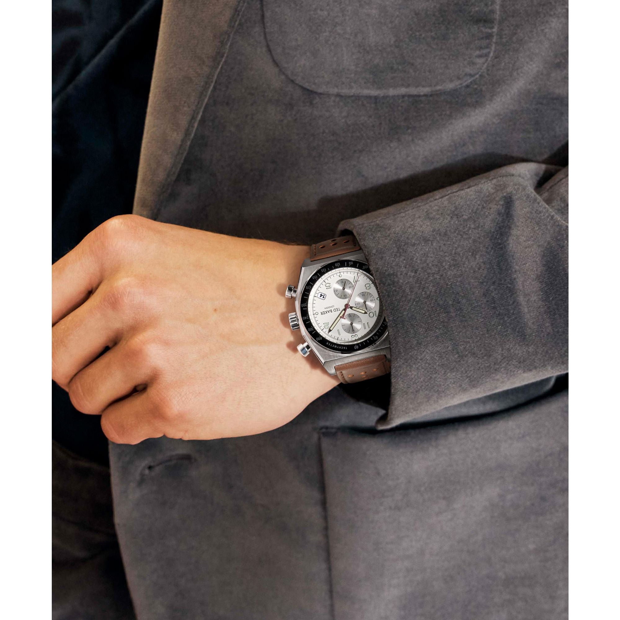 Ted Baker White Dial Men Watch BKPFIF202