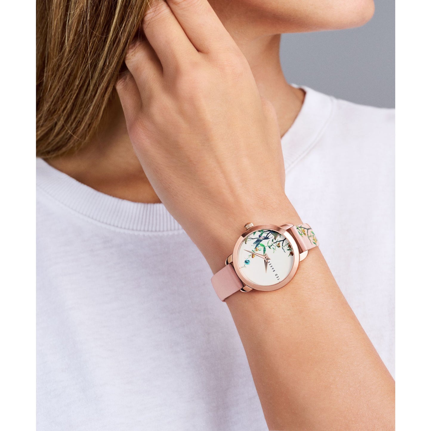 Ted Baker Fleure Fashion 34 mm White Dial Women Analog Watch- BKPFLS401