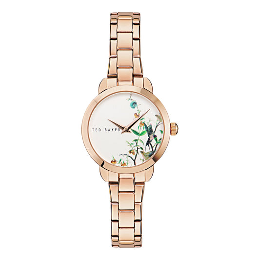 Ted Baker Fleure Fashion 34 mm White Dial  Women Analog Watch- BKPFLS402