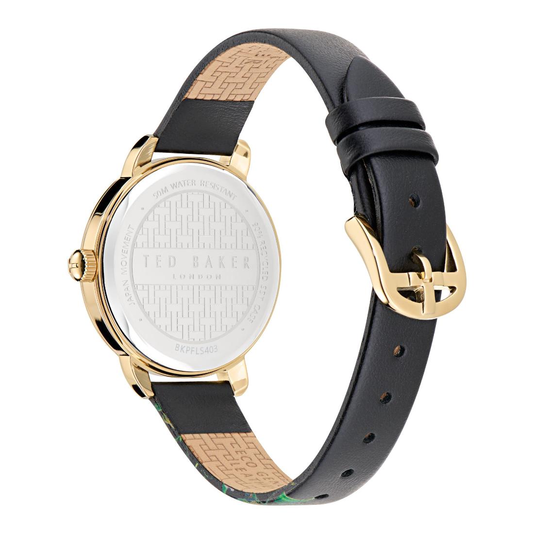 Ted Baker FASHION 34 mm Black Dial Women Analog Watch BKPFLS403