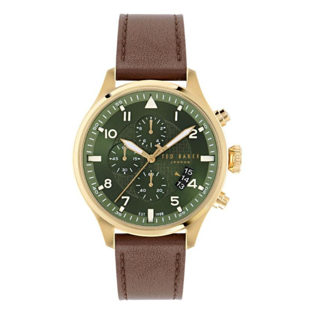 Ted Baker Fulmaar 44 mm Green Dial Men Analog Watch BKPFMF408