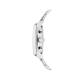 Ted Baker Men 44 mm Quartz Analog Blue Dial Silver Stainless Steel Strap Watch BKPFMF410
