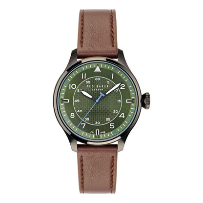 Ted Baker URBAN 44 mm Green Dial Men Analog Watch- BKPFMS401